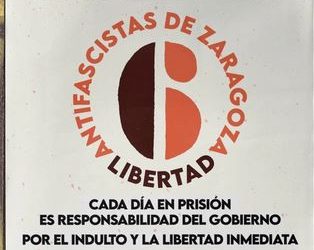 Nueva manifestación por la libertad de los 6 de Zaragoza.